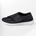 Charger l'image dans la visionneuse de la galerie, Chaussures pour homme diabétique avec ouverture facile Podoways 36 Black