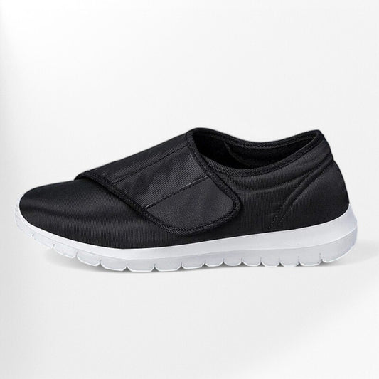 Chaussures pour homme diabétique avec ouverture facile Podoways 36 Black