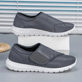 Charger l'image dans la visionneuse de la galerie, Chaussures pour homme diabétique avec ouverture facile Podoways 36 DimGray