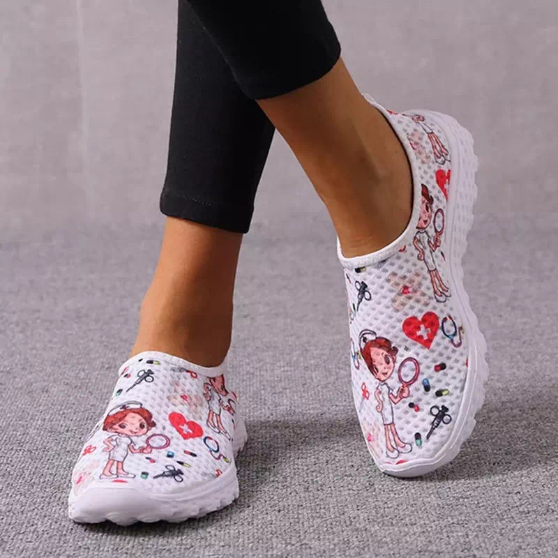 Chaussures confortables Respirantes à motifs  Podoways