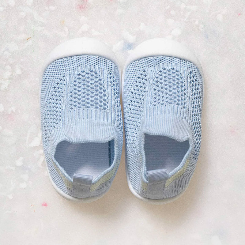 chaussures légères d'été bébé - Azur clair Podoways