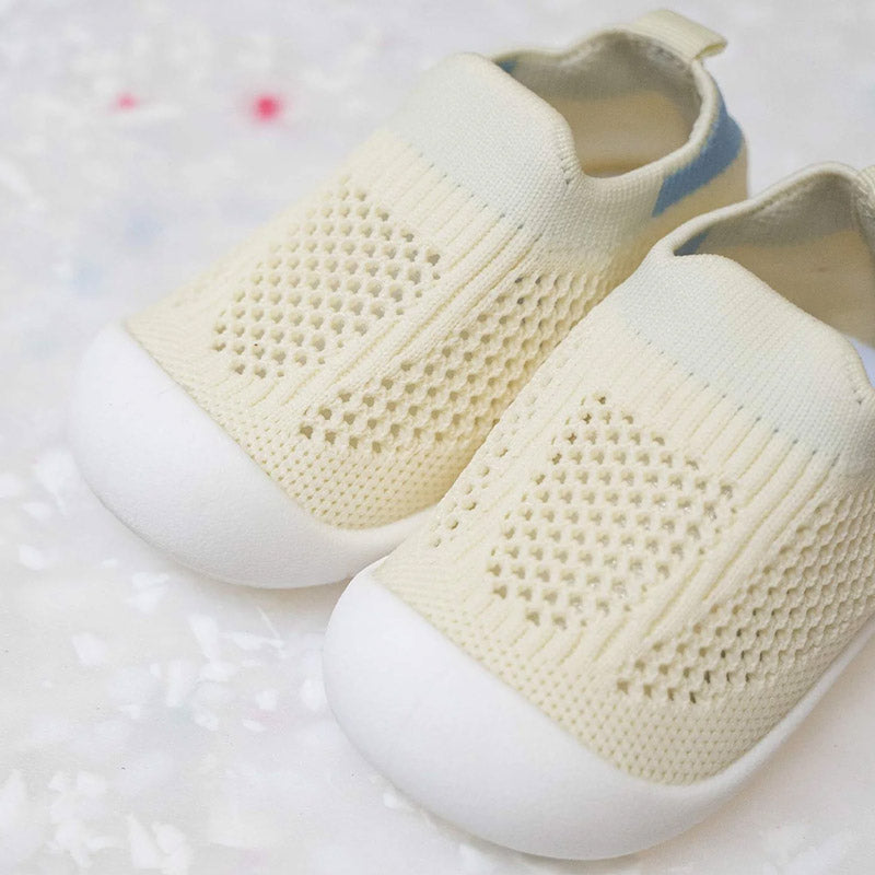 chaussures légères d'été bébé - Jaune Mimosa  Podoways