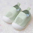 Charger l'image dans la visionneuse de la galerie, chaussures légères d'été bébé - Vert Pomme Podoways 6 à 9mois Green