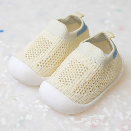 chaussures légères d'été bébé - Jaune Mimosa