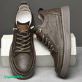 Charger l'image dans la visionneuse de la galerie, Chaussures orthopédiques Homme anti douleur en Cuir Fendu - spécial liquidation Chaussures Orthopédiques PODOWAYS