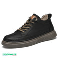 Charger l'image dans la visionneuse de la galerie, Chaussures orthopédiques Homme anti douleur en Cuir Fendu - spécial liquidation Chaussures Orthopédiques PODOWAYS 43 Black