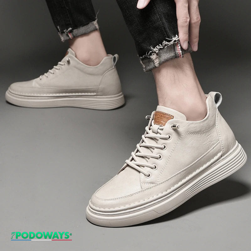Chaussures orthopédiques Homme anti douleur en Cuir Fendu - spécial liquidation Chaussures Orthopédiques PODOWAYS