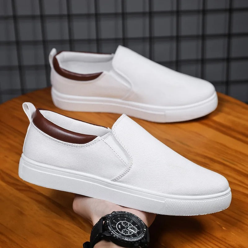 Mocassins adaptés aux pieds sensibles Podoways 39 Blanc
