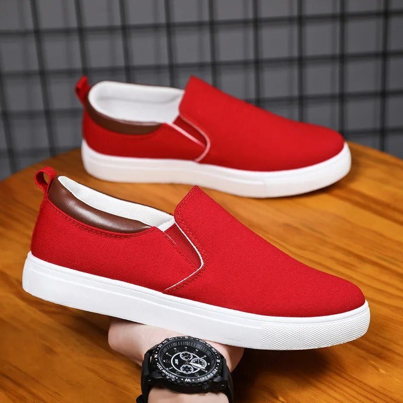 Mocassins adaptés aux pieds sensibles Podoways 39 Red