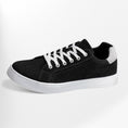 Charger l'image dans la visionneuse de la galerie, Chaussures plates larges et confortables pour homme Podoways 39 Black