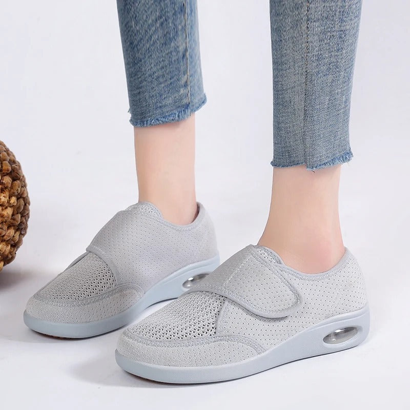 Chaussures personne âgée femme Podoways 35 Silver