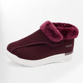 Charger l'image dans la visionneuse de la galerie, Chaussures pantoufles pour hallux valgus Podoways 35 DarkRed