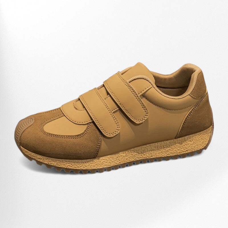 Chaussures à scratch pour personnes âgées Podoways 38 Chocolate