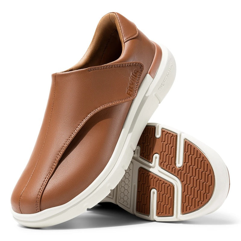 Chaussures à scratch faciles à enfiler pour personne âgée Podoways