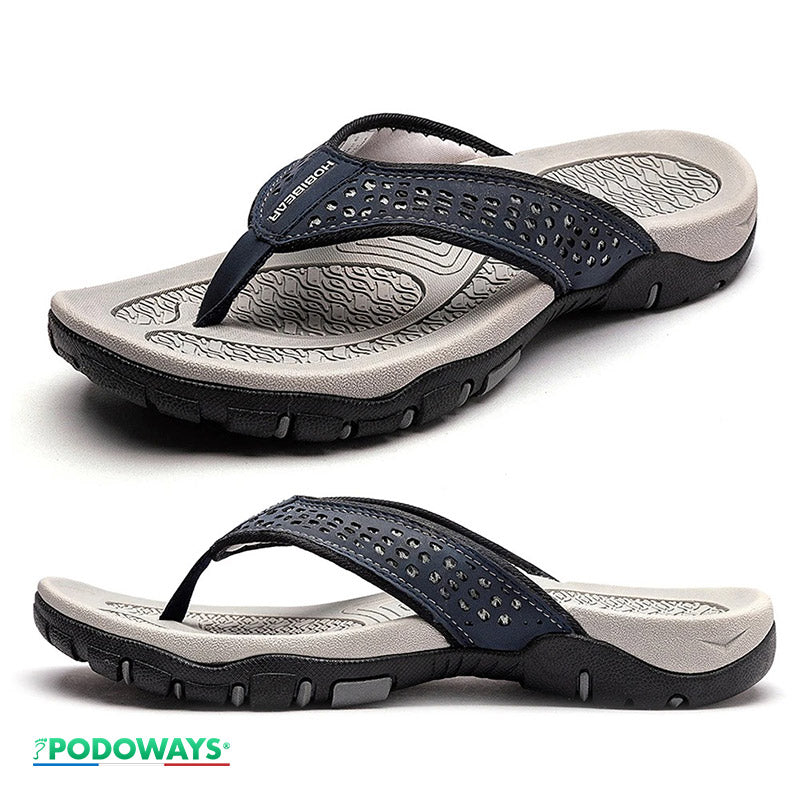 Tong orthopédique pour homme Chaussures Orthopédiques PODOWAYS 36 WhiteSmoke