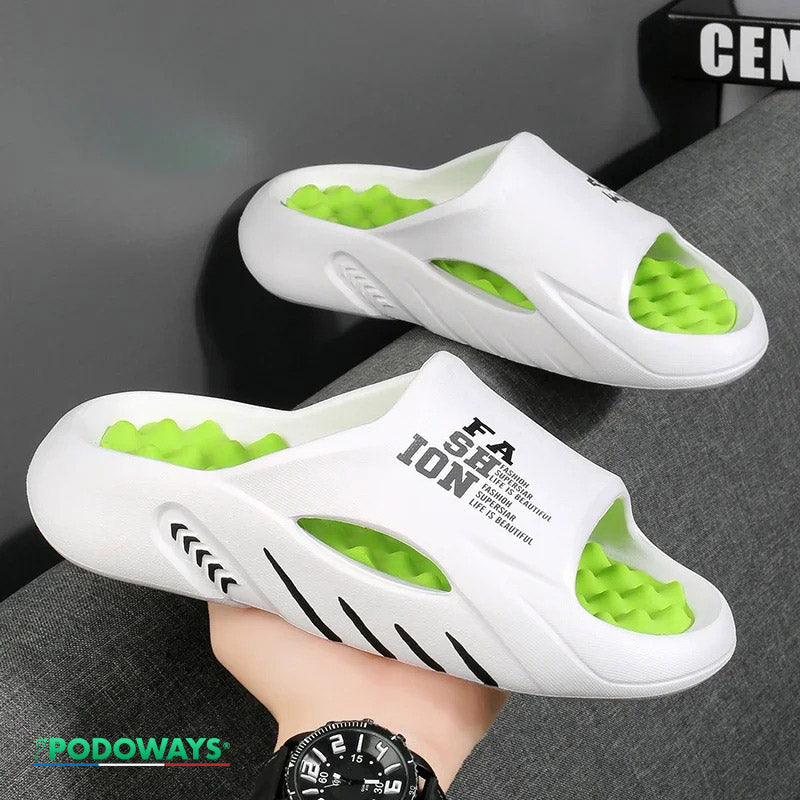 Claquette orthopédique homme à mémoire de forme Chaussures Orthopédiques PODOWAYS