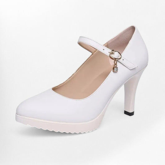 Escarpin femme blanc Podoways 32 Blanc