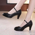 Charger l'image dans la visionneuse de la galerie, Escarpin femme blanc Podoways 32 Black