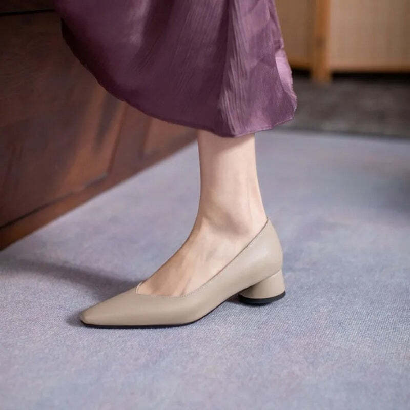 Escarpin femme camel Podoways