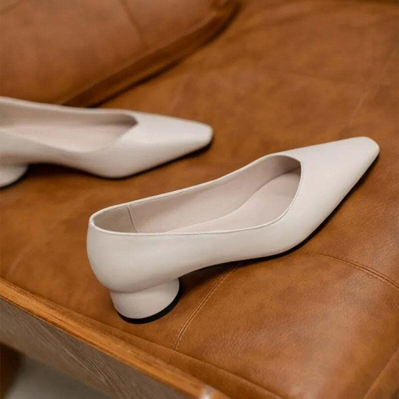 Escarpin femme camel Podoways
