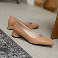 Charger l'image dans la visionneuse de la galerie, Escarpin femme camel Podoways