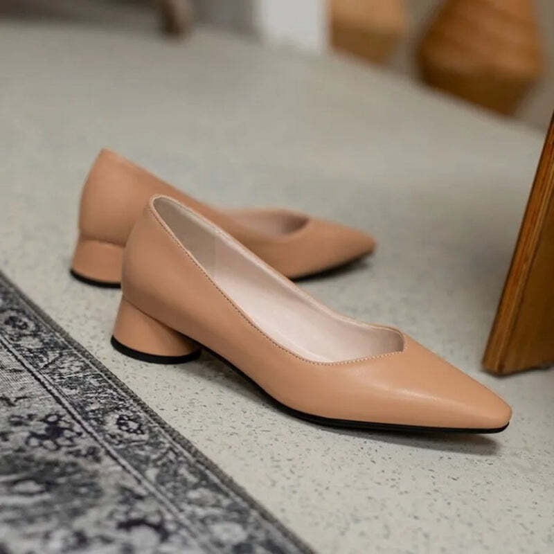 Escarpin femme camel Podoways