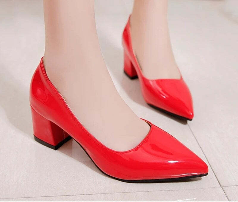 Escarpin femme rouge Podoways