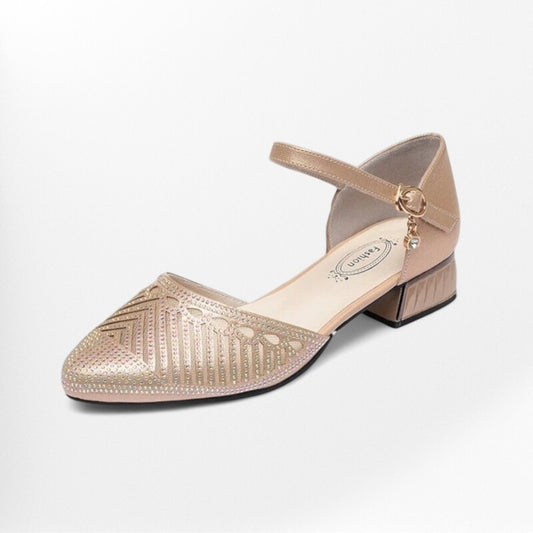 Escarpin femme vernis Podoways 35 Wheat