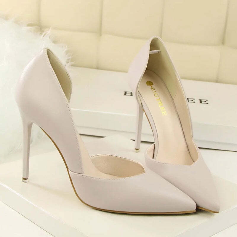 Escarpin jaune femme Podoways
