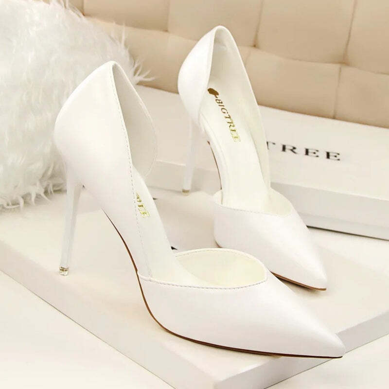 Escarpin jaune femme Podoways