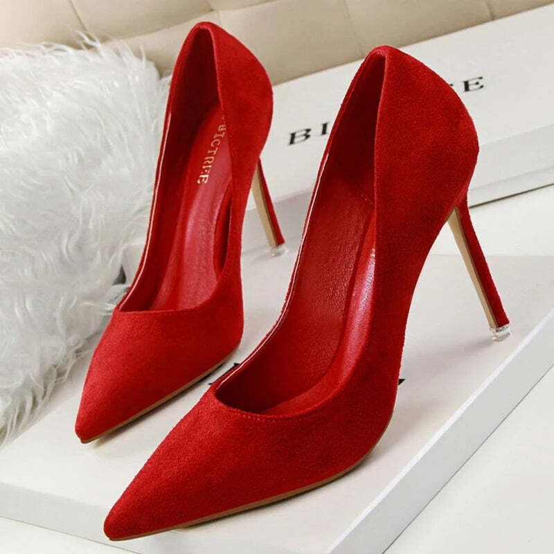 Escarpins bleu marine femme Podoways 33 Red