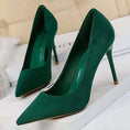 Charger l'image dans la visionneuse de la galerie, Escarpins bleu marine femme Podoways 33 Green