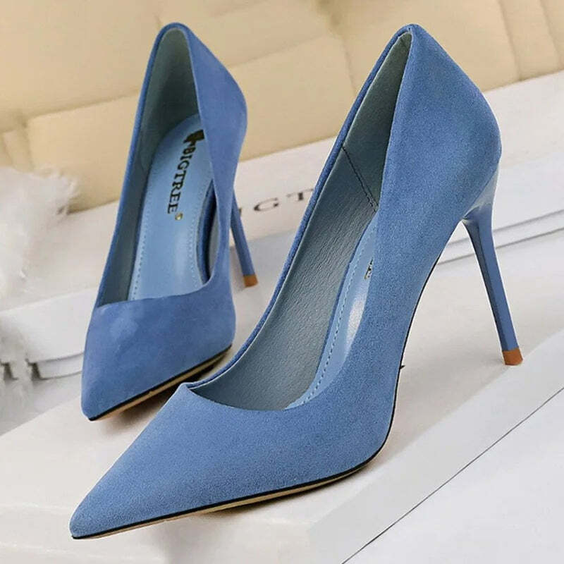 Escarpins bleu marine femme Podoways