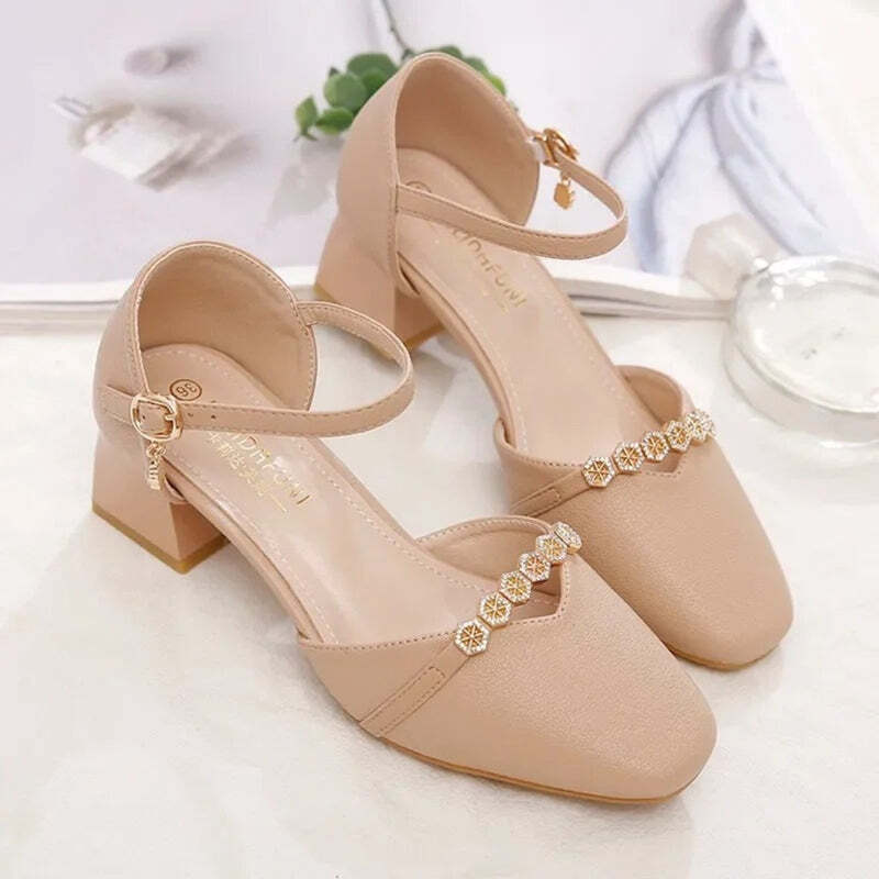 Escarpins femme beige Podoways