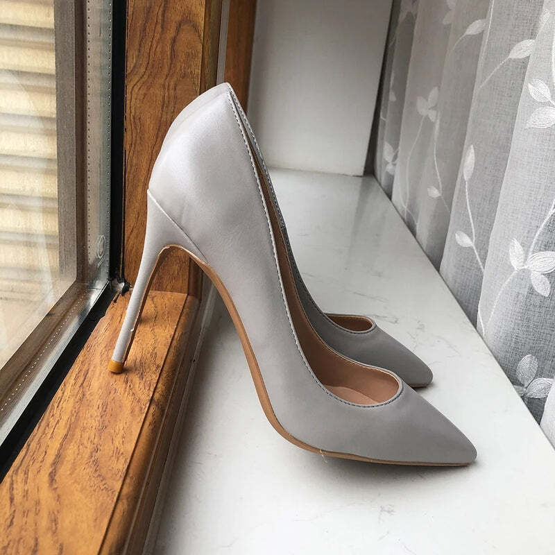 Escarpins femme gris Podoways