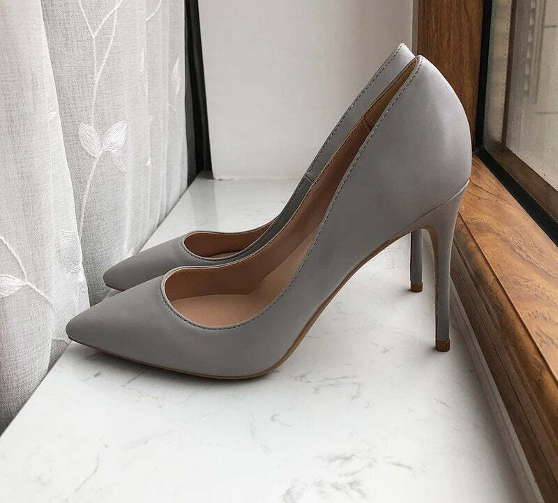 Escarpins femme gris Podoways