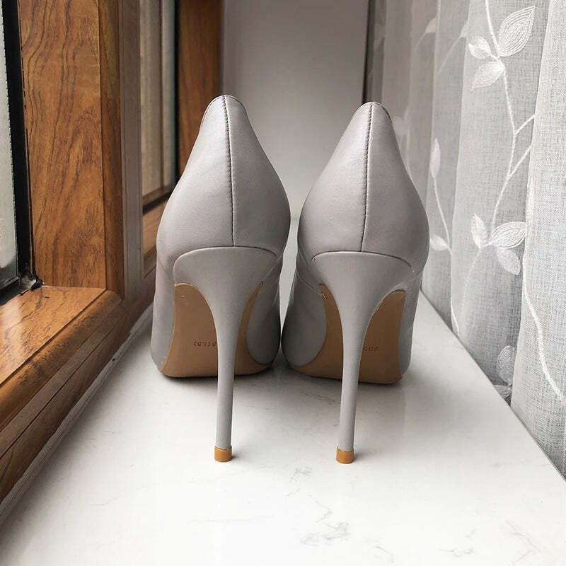 Escarpins femme gris Podoways
