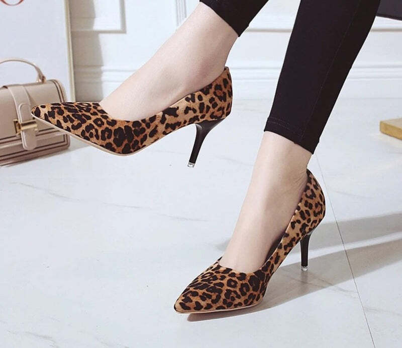 Escarpins femme leopard Podoways
