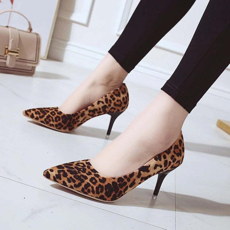 Escarpins femme leopard Podoways