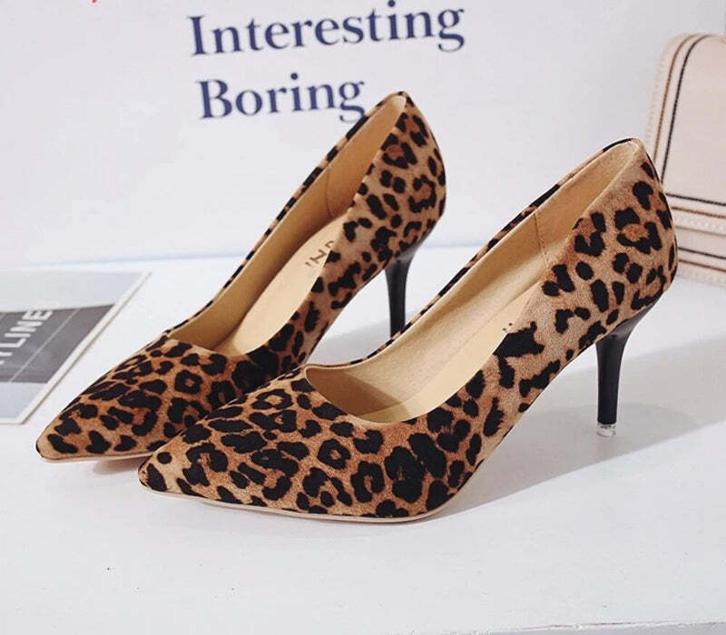 Escarpins femme leopard Podoways