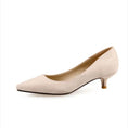 Charger l'image dans la visionneuse de la galerie, Escarpins femme talon 3 cm Podoways 35 Wheat