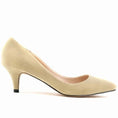 Charger l'image dans la visionneuse de la galerie, Escarpins pointus femme Podoways 35 Wheat