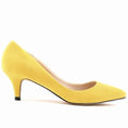 Charger l'image dans la visionneuse de la galerie, Escarpins pointus femme Podoways 35 Gold