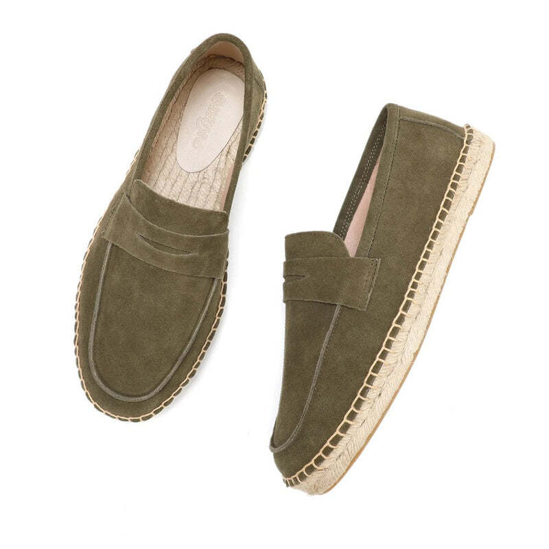 Espadrilles homme en cuir brossé Podoways