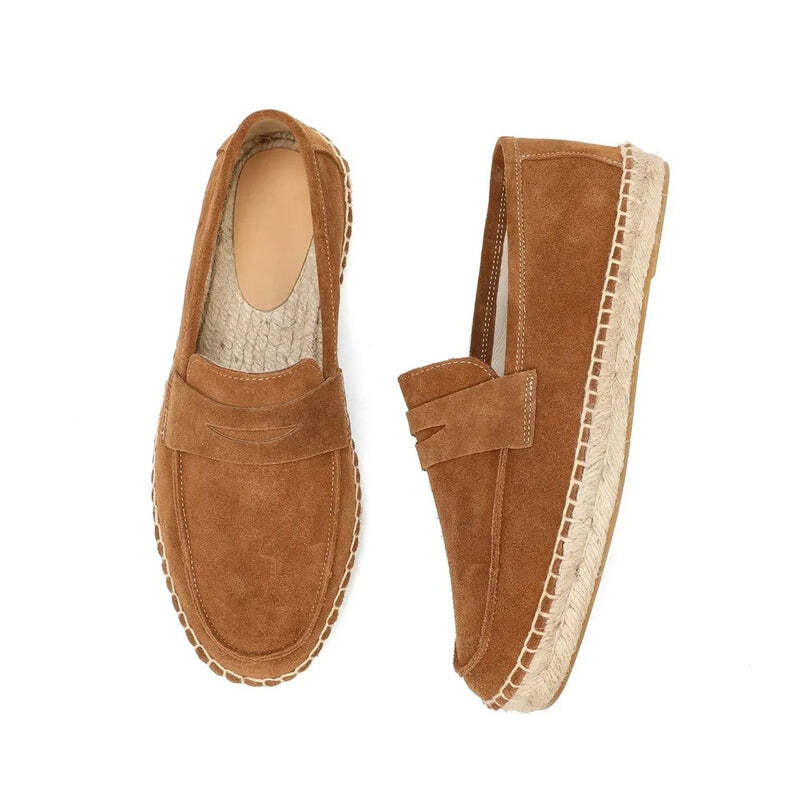 Espadrilles homme en cuir brossé Podoways