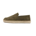 Charger l'image dans la visionneuse de la galerie, Espadrilles homme en cuir brossé Podoways 40 Green