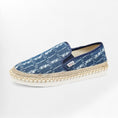 Charger l'image dans la visionneuse de la galerie, Espadrilles pour homme en toile Podoways 38 RoyalBlue