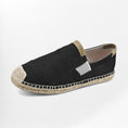 Charger l'image dans la visionneuse de la galerie, Espadrilles noires pour homme Podoways 39 Black