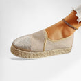 Charger l'image dans la visionneuse de la galerie, Espadrille femme tendance Podoways 35 Wheat
