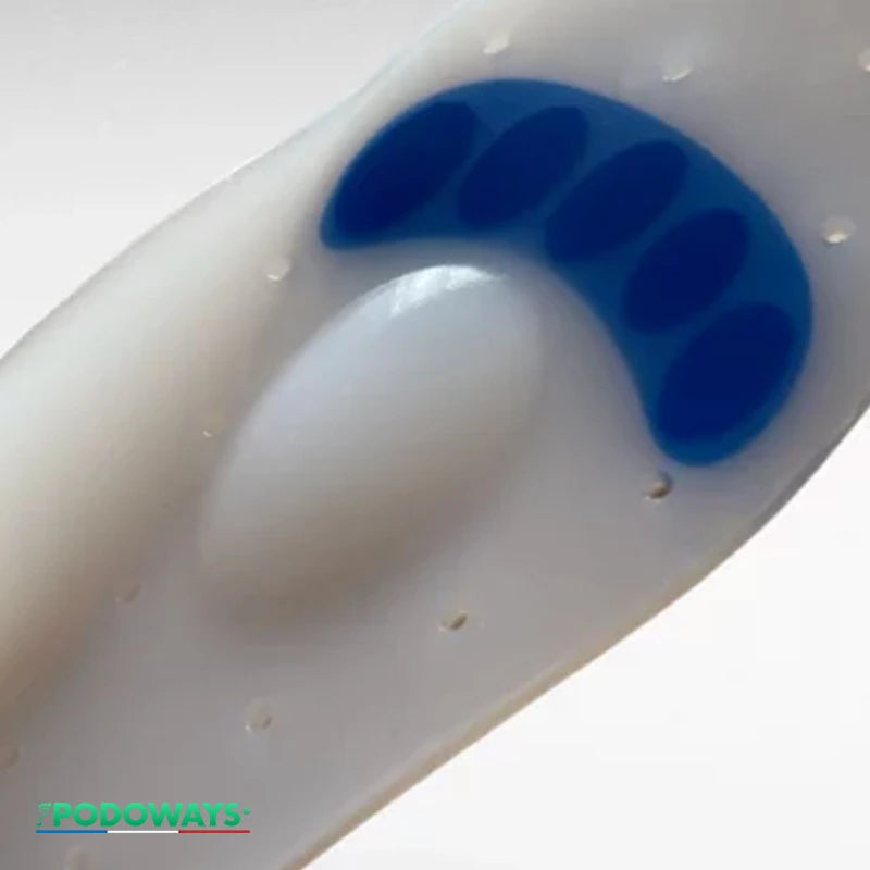 Semelles en gel actif contre les douleurs de la voûte plantaire PODOWAYS